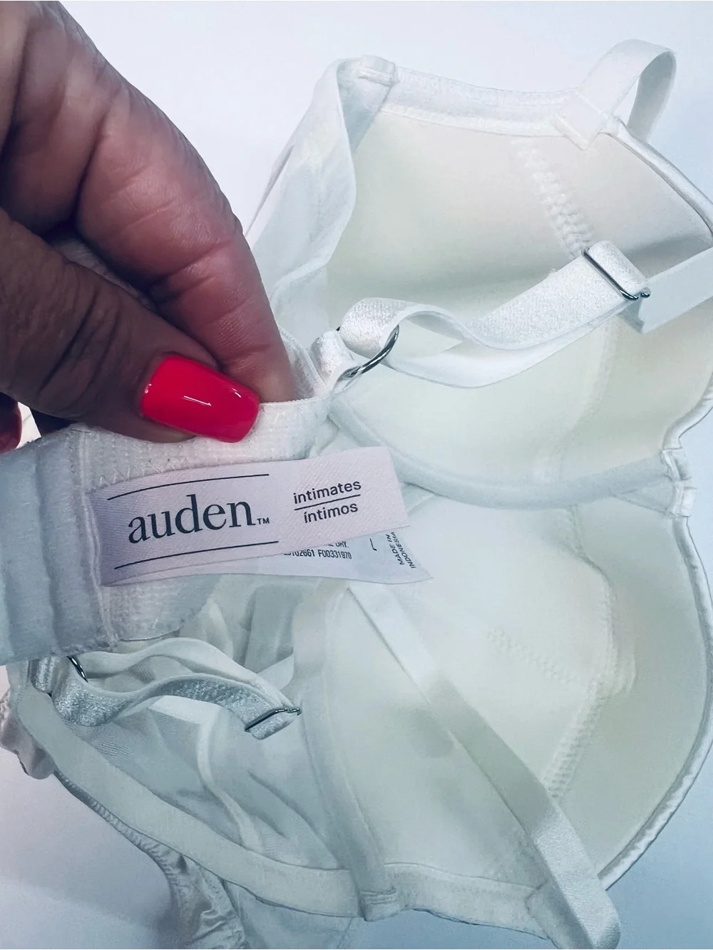 Auden White Bustier-Style Bodysuit